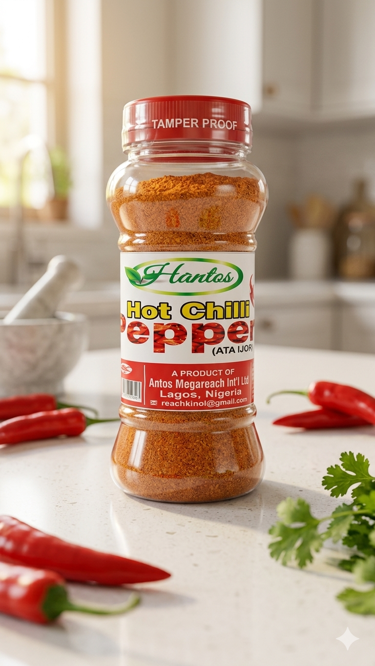Premium Natural Dried Ground Chili Pepper - 100% Pure for Spicy Meals & Flavor