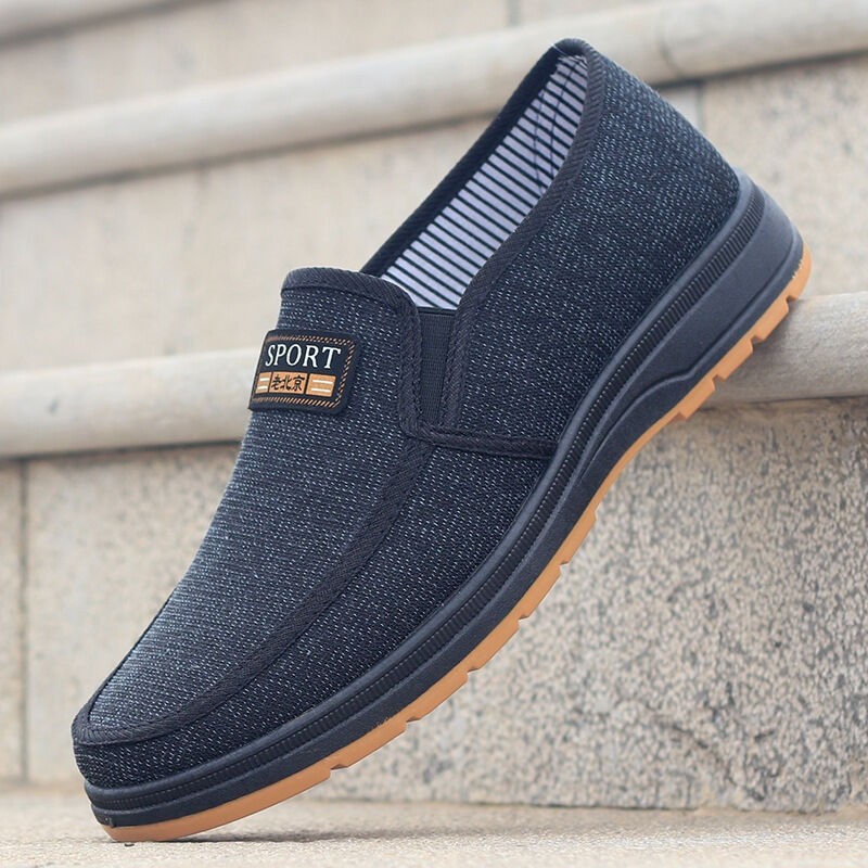 Superb Men's Flat Casual Breathable Canvas Loafers