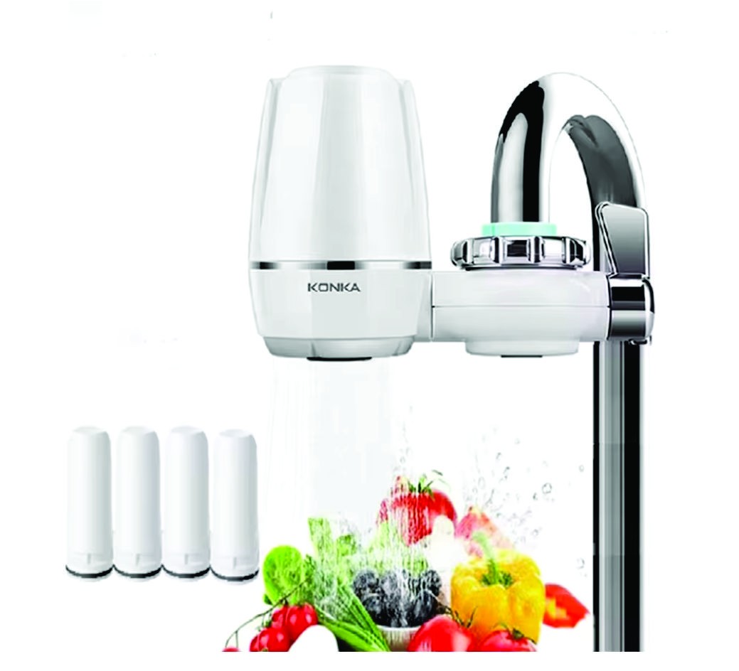 KONKA Washable Ceramic Tap Water Purifier Kitchen Faucet Water Filter - LT01