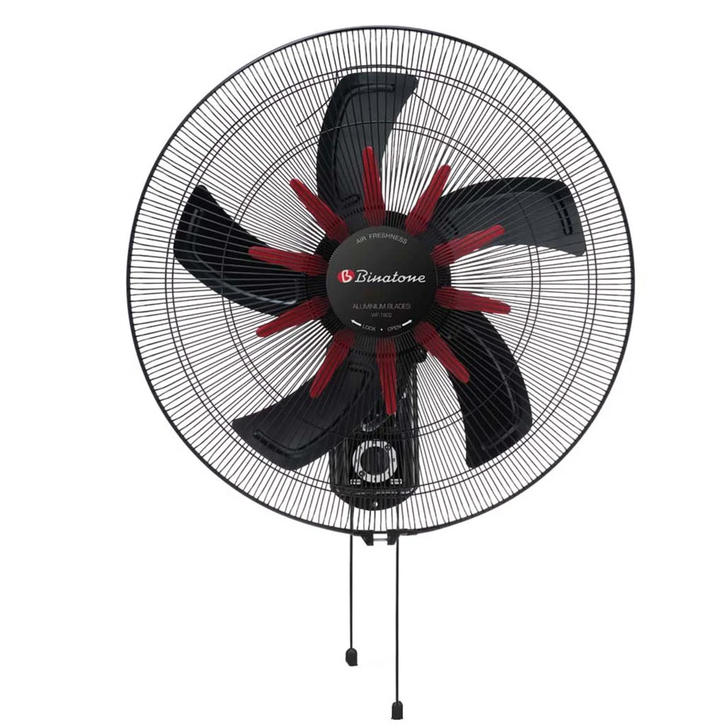 Binatone 18-Inch Wall Fan WF-1808C – High-Efficiency 5-Blade Aluminum Cooling