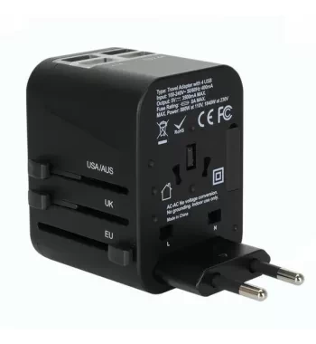 Portable universal multifunction USB Travel charging port