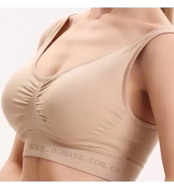 High-Stretch Breathable Padded Sports Bra – Quick Dry, Seamless, Plus Size, and Sustainable